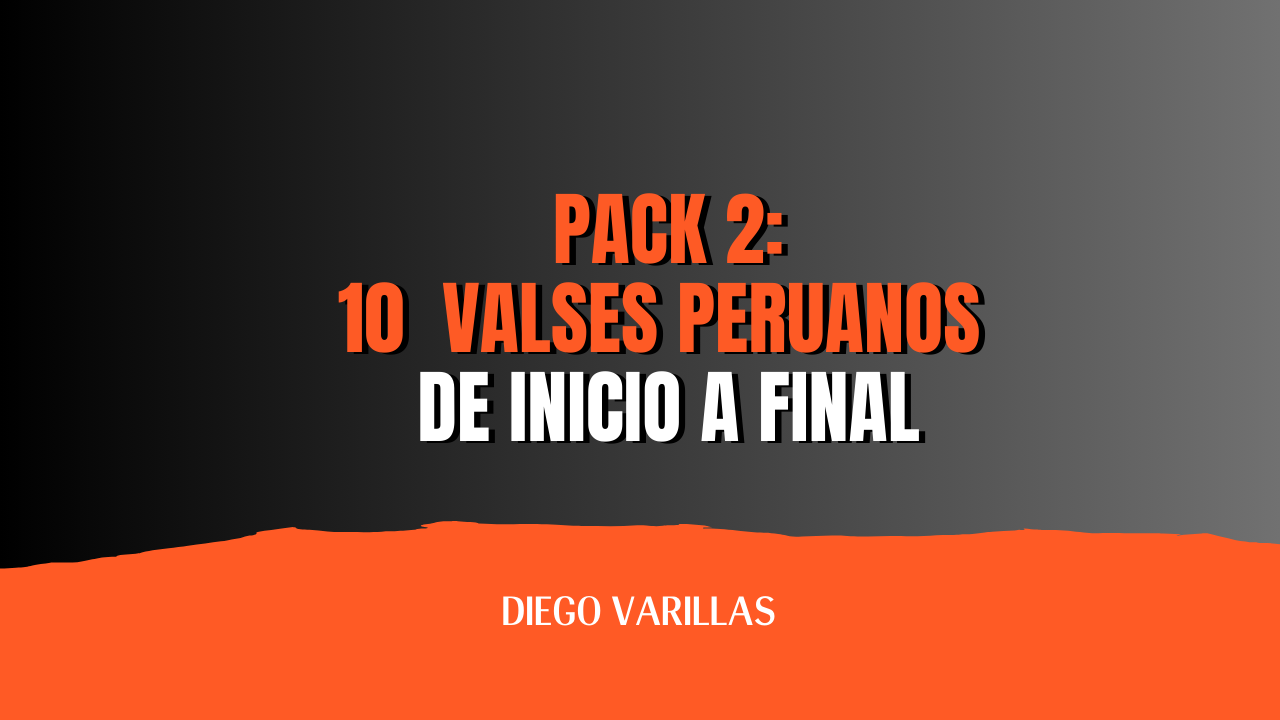 Pack 2  de 10 Valses Peruanos