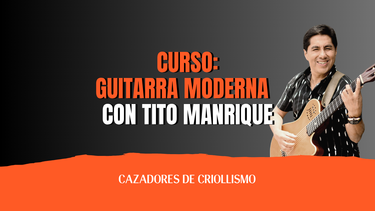 Curso Guitarra Moderna con Tito Manrique